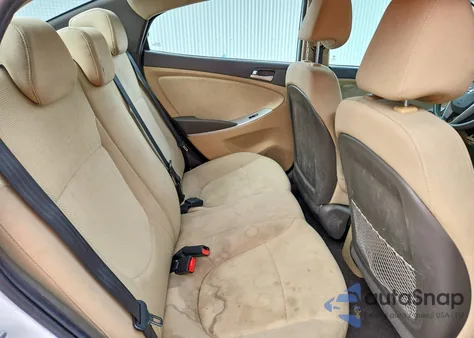 2014 Hyundai Accent Gls из США, поврежденный, VIN KMHCT4AE0EU617173